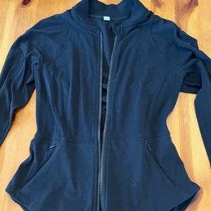 Lululemon peplum jacket size 6